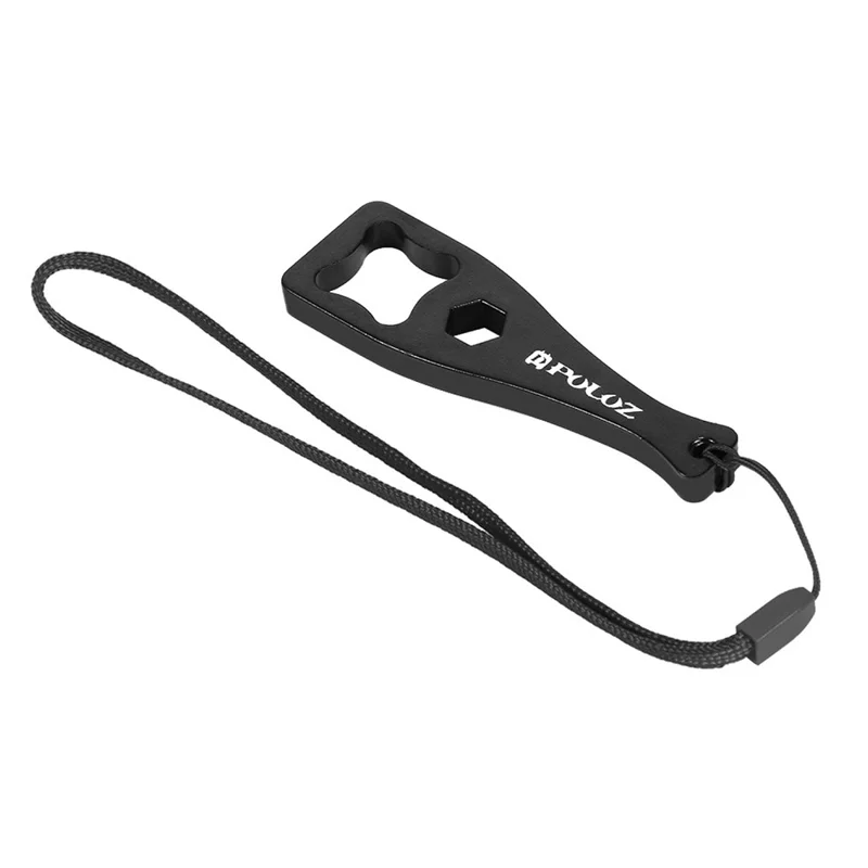 PULUZ PU122 For GoPro Hero / DJI Osmo Action / Yi Sports Camera Plastic Wrench with Lanyard