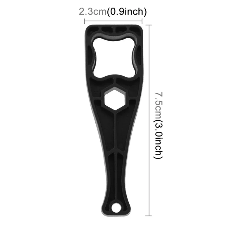 PULUZ PU122 For GoPro Hero / DJI Osmo Action / Yi Sports Camera Plastic Wrench with Lanyard