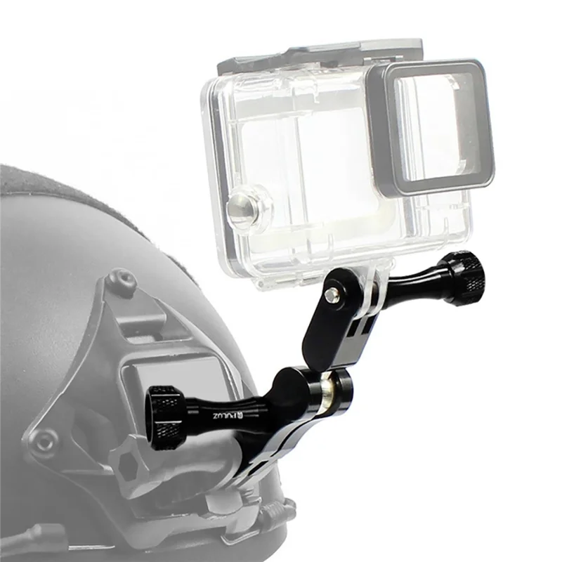 PULUZ PU174 For GoPro Hero / DJI Osmo Action Metal 360 Degree Swivel Mount Adapter with Long Screws