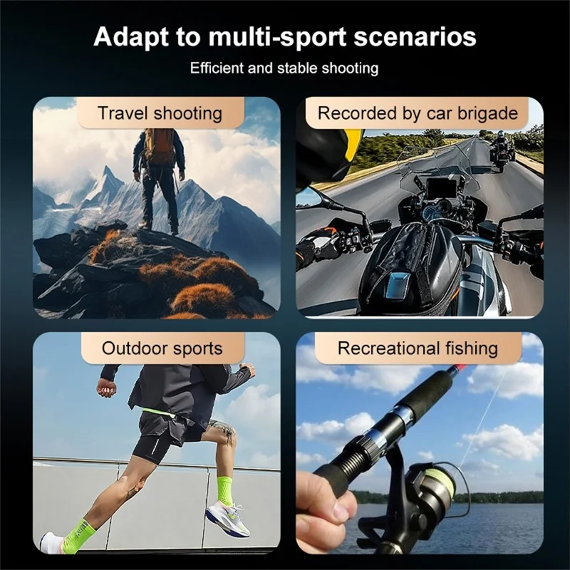 PULUZ PU1054B Magnetic Quick Release Wrist Strap Mount for GoPro / Insta360 / DJI Action Camera Hands Free POV Shooting