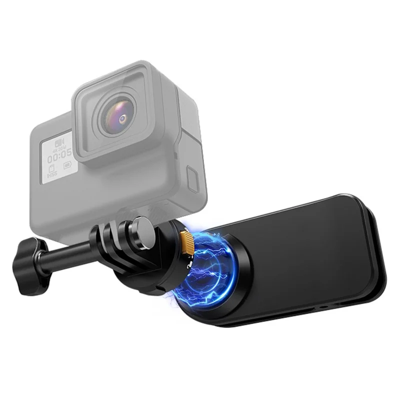 PULUZ PU1055B Magnetic Quick Release Backpack Strap Clip Action Camera Clamp Belt Holder