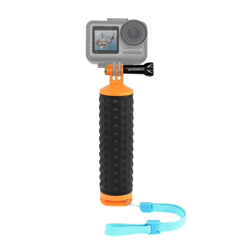 PULUZ PU329 For GoPro Hero Series / Insta360 One R / DJI Osmo Action Camera Buoyancy Rod Selfie Stick Waterproof Hand Grip