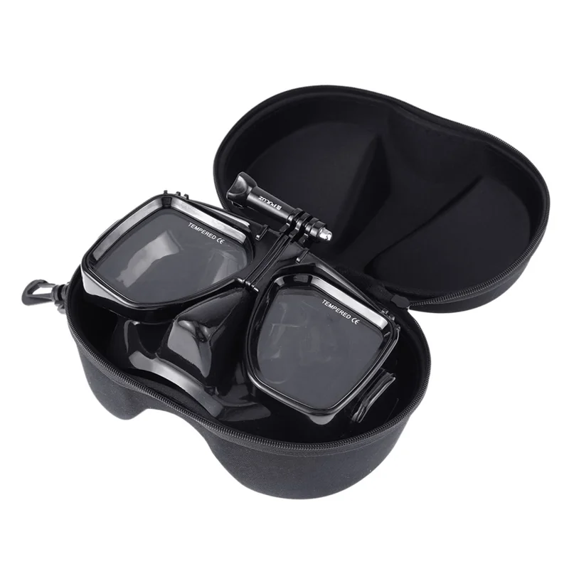 PULUZ PU401 Diving Goggles for GoPro Hero Series / Insta360 One R / DJI Osmo Action Camera Mount Anti Fog Glasses
