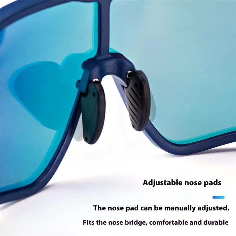 Gafas deportivas ROCKBROS para ciclismo y running Lentes de PC irrompibles Gafas de sol polarizadas a prueba de viento - 10134