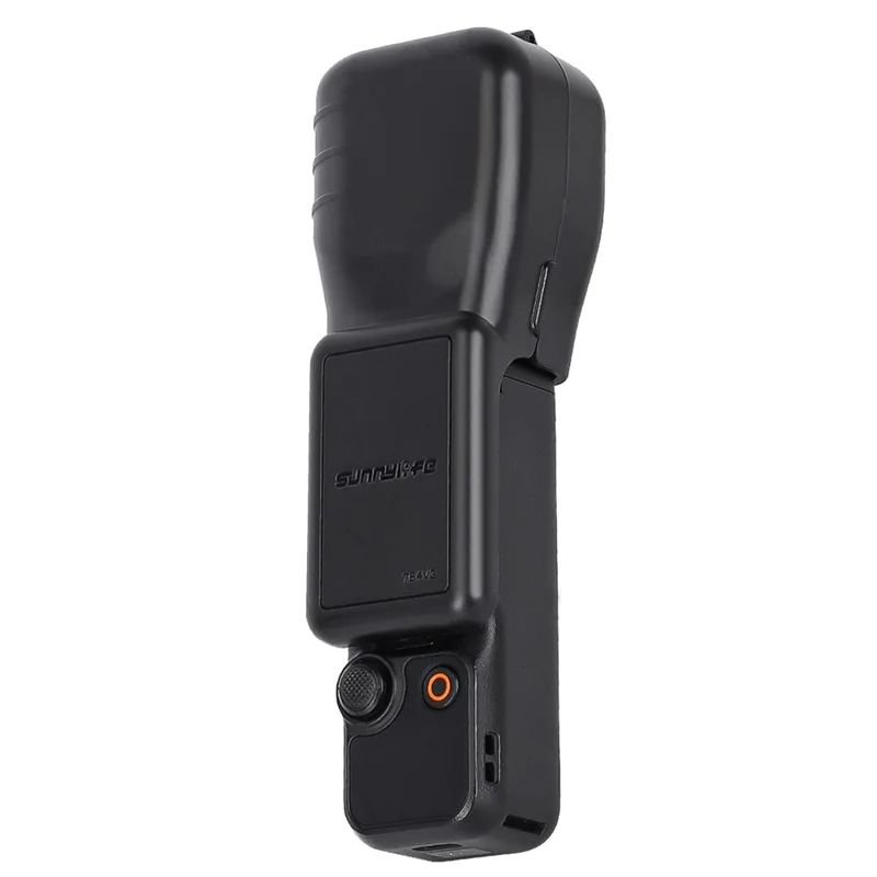 SUNNYLIFE Para DJI Osmo Pocket 3 Funda Protectora de Pantalla y Objetivo con Ranura de Almacenamiento Magnética para Filtros de Objetivo - Negro