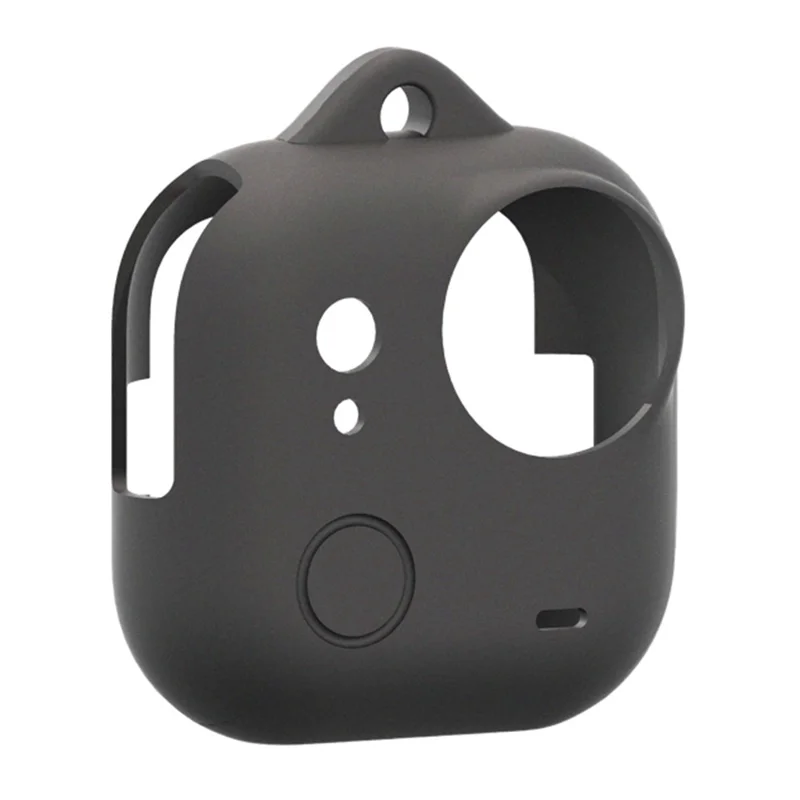 For Insta360 Go Ultra Action Camera Silicone Protective Case Shockproof Dustproof Anti Scratch Cover - Black