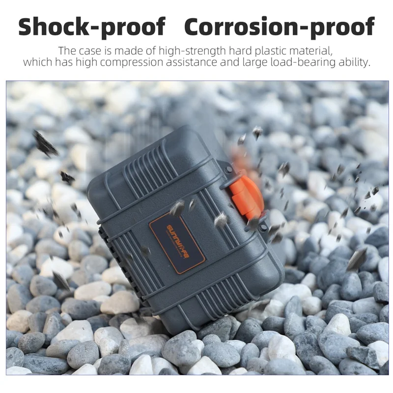 SUNNYLIFE AQX-23 For Insta360 Go Ultra Waterproof Mini Storage Case Shockproof Carrying Box