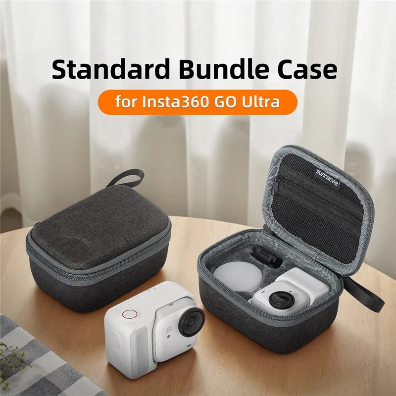 SUNNYLIFE GU-B042 For Insta360 Go Ultra Storage Case Camera Accessories Organizer Mini Carrying Case