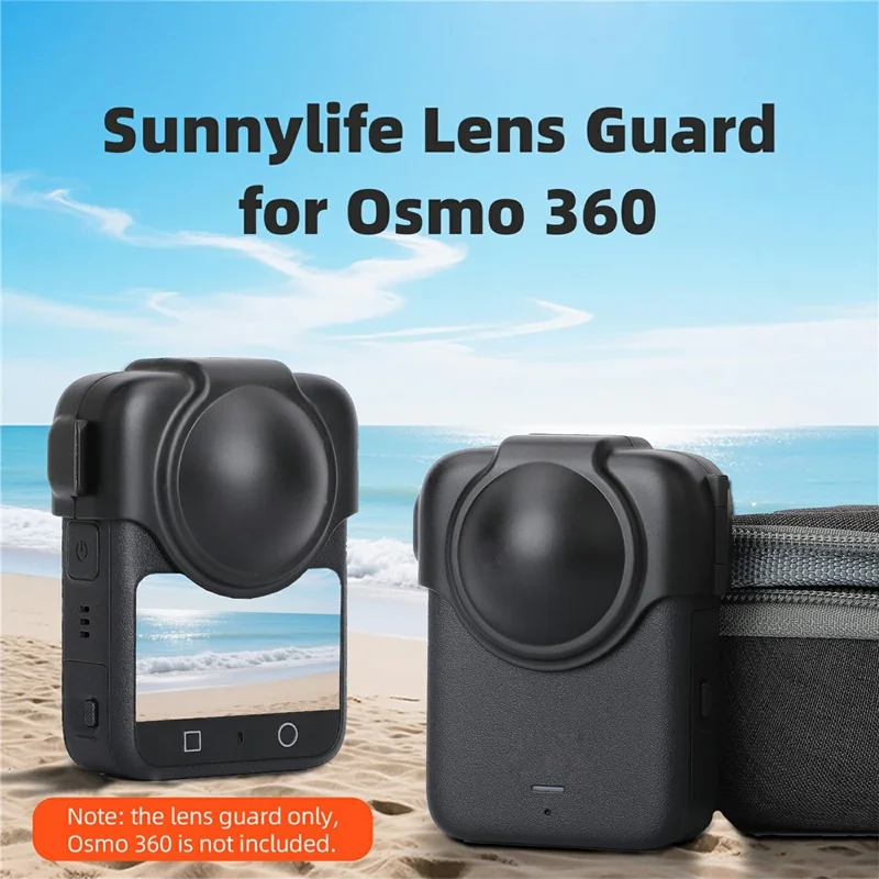 SUNNYLIFE OS-G031 For DJI Osmo 360 Lens Protective Cover Camera Plastic Lens Guard