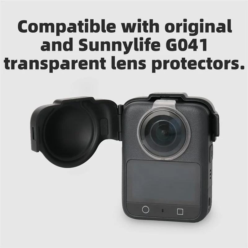 SUNNYLIFE OS-G031 For DJI Osmo 360 Lens Protective Cover Camera Plastic Lens Guard