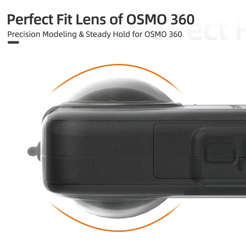 SUNNYLIFE OS-SN027 For DJI Osmo 360 Camera Storage Case Anti Scratch Dustproof Protective Box - Black