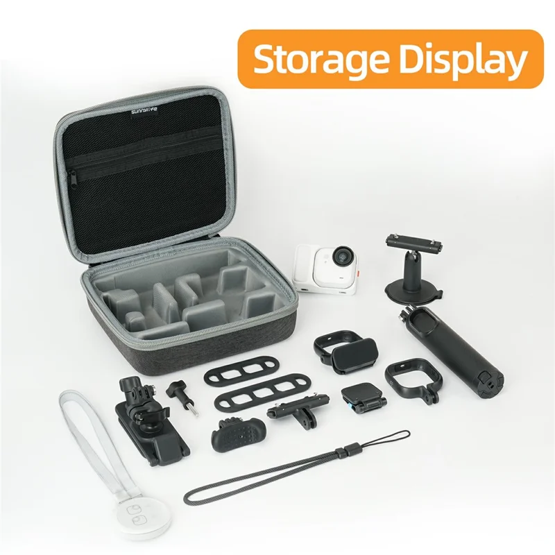 SUNNYLIFE GU-B046 For Insta360 Go Ultra Storage Case Camera Accessories Organizer Mini Carrying Case