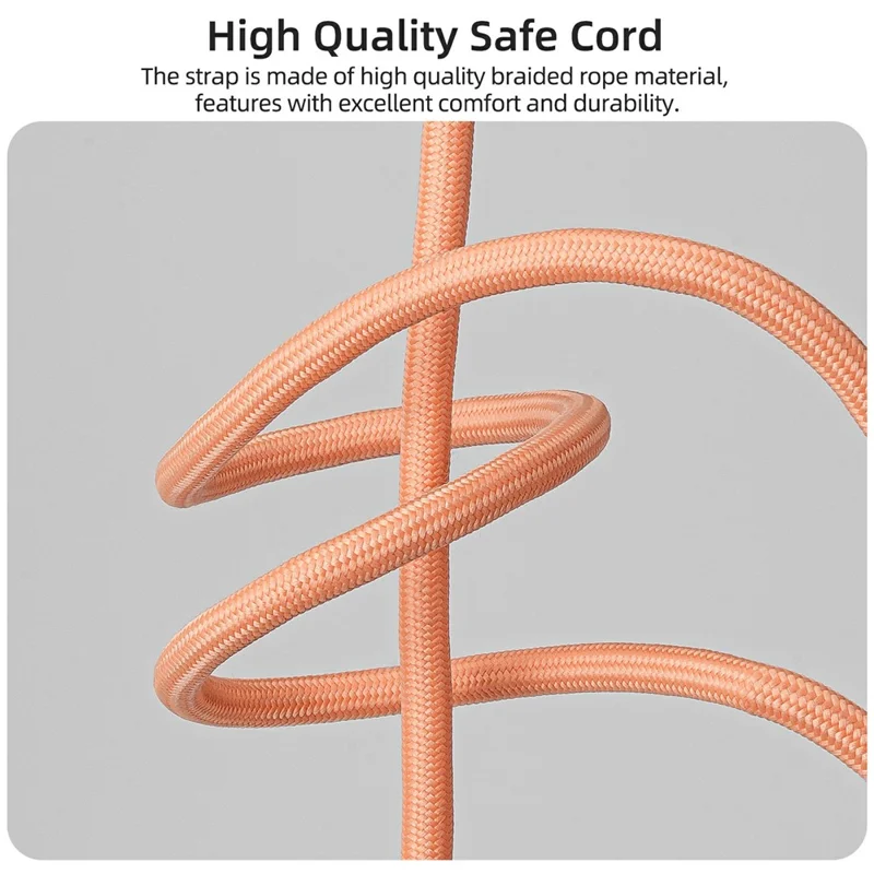 SUNNYLIFE OP3-GS022 For DJI Osmo Pocket 3 Multifunction Crossbody Lanyard Detachable Hand Strap - Orange