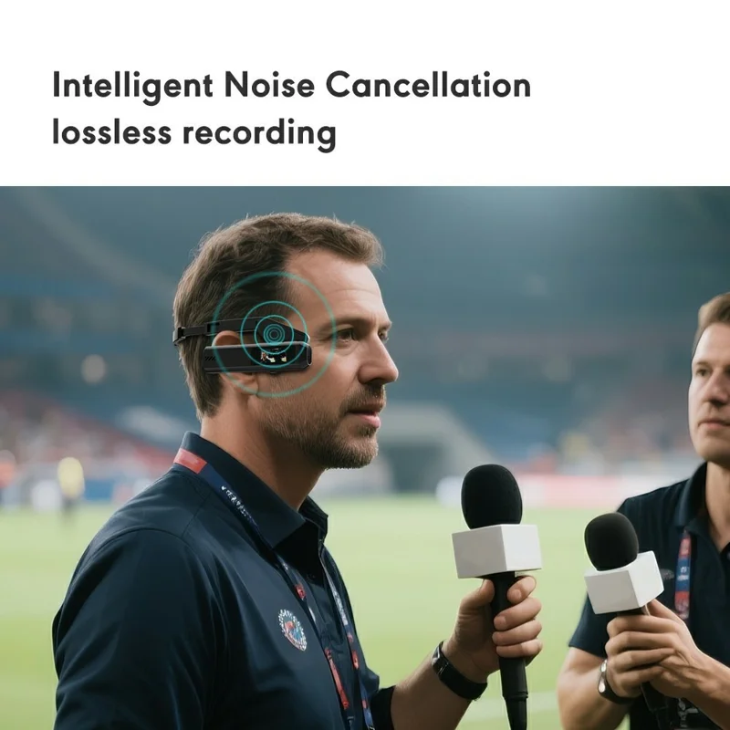 S111 Head-Mounted Video Camera 2.7K Ultra HD Wearable Camera 110° Wide Angle Lens Camcorder - White