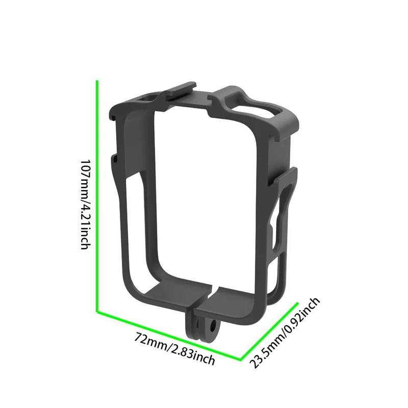 Camera Cage for DJI Osmo 360 Action Camera Plastic Frame Safety Lock Protective Case