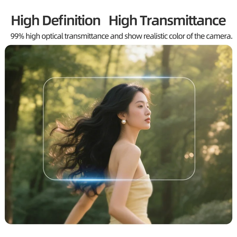 SUNNYLIFE ON-BHM082 2Pcs HD Camera Screen Protector for DJI Osmo Nano Tempered Glass Film 9H Hardness Anti Scratch