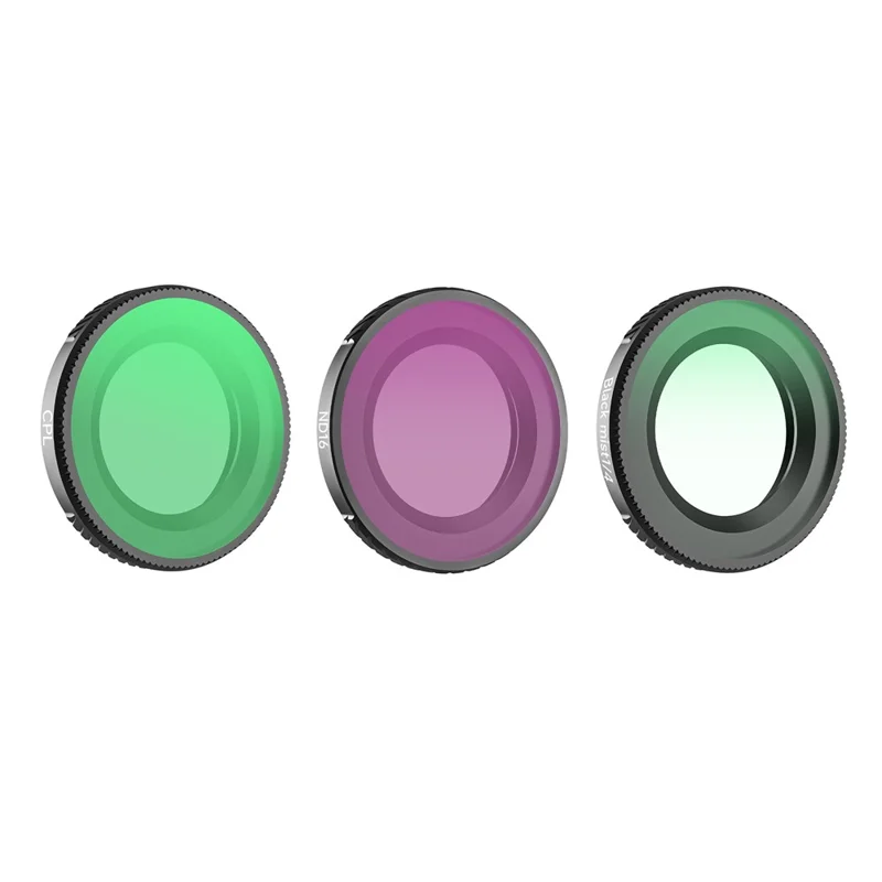 SUNNYLIFE ON-FI076 3Pcs / Set For DJI Osmo Nano CPL + ND16 + 1 / 4 Black Mist Filter Optical Glass Lens Drone Filters