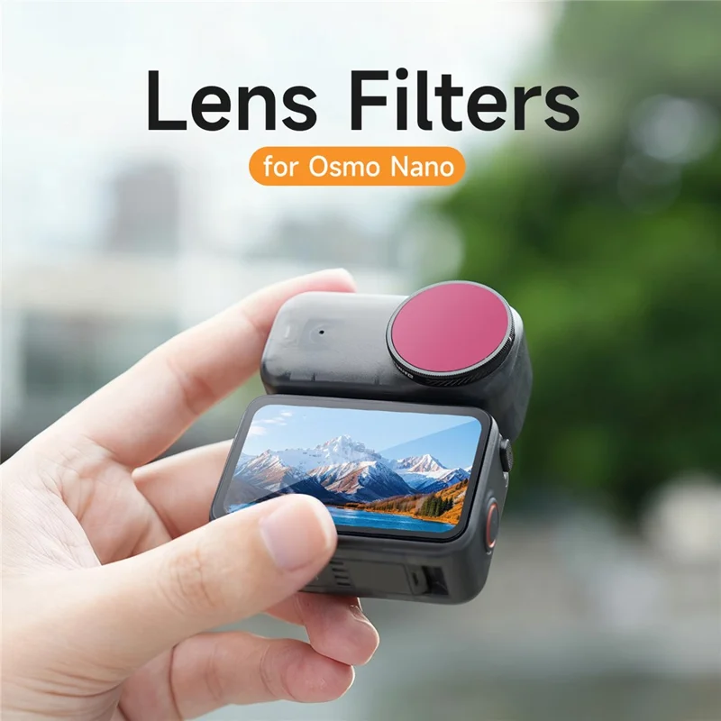 SUNNYLIFE ON-FI076 3Pcs / Set For DJI Osmo Nano CPL + ND16 + 1 / 4 Black Mist Filter Optical Glass Lens Drone Filters
