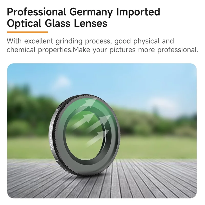 SUNNYLIFE ON-FI081 6Pcs / Set For DJI Osmo Nano 1 / 4 Black Mist + CPL + ND8 + ND16 + ND32 + ND64 Filter Optical Glass Lens Drone Filters