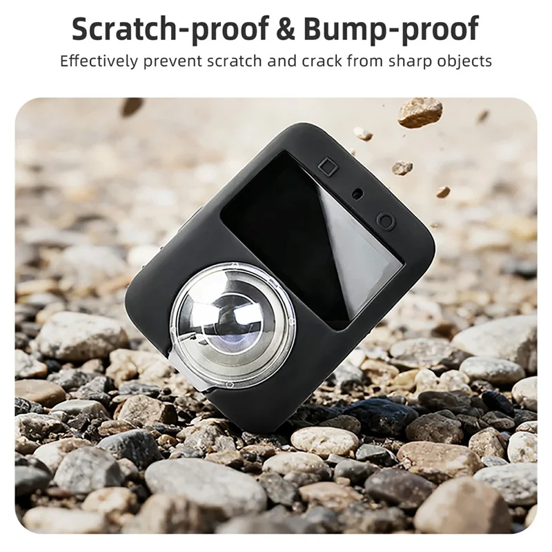 SUNNYLIFE OS-BHT036 For DJI Osmo 360 Silicone Case Action Camera Protective Cover
