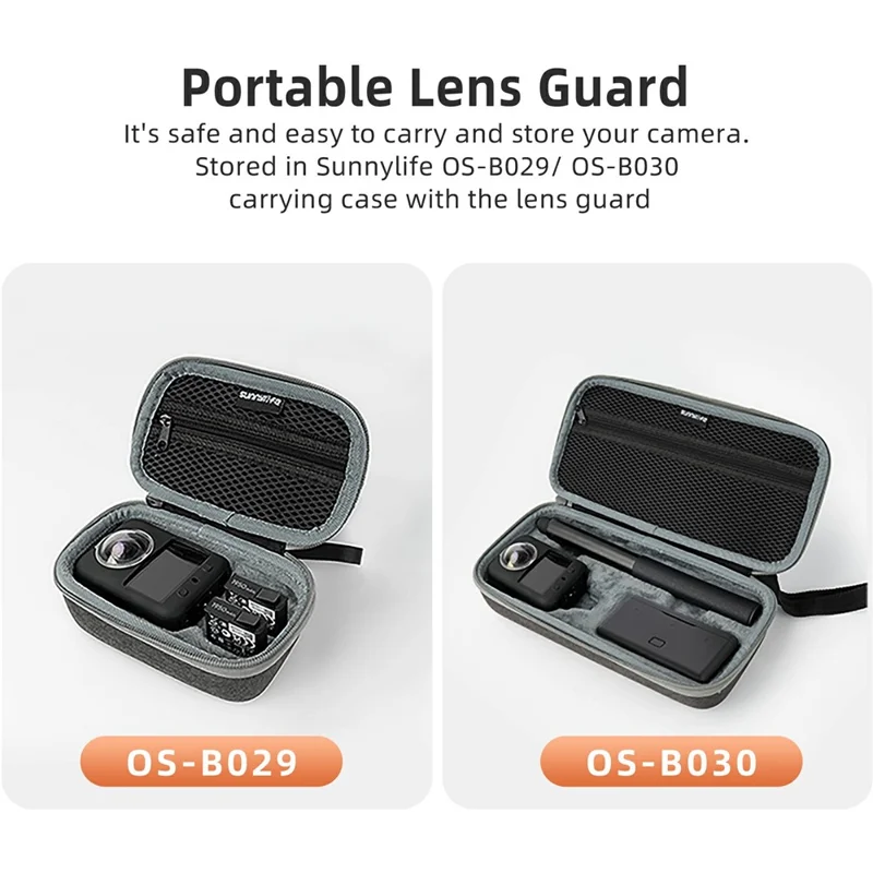 SUNNYLIFE OS-BHT036 For DJI Osmo 360 Silicone Case Action Camera Protective Cover