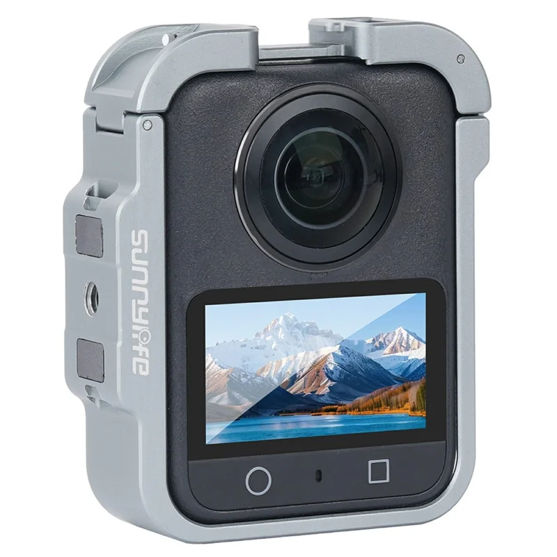 SUNNYLIFE OS-BK040 For DJI Osmo 360 Metal Frame Cage Vertical / Horizontal Shooting Camera Protective Cover
