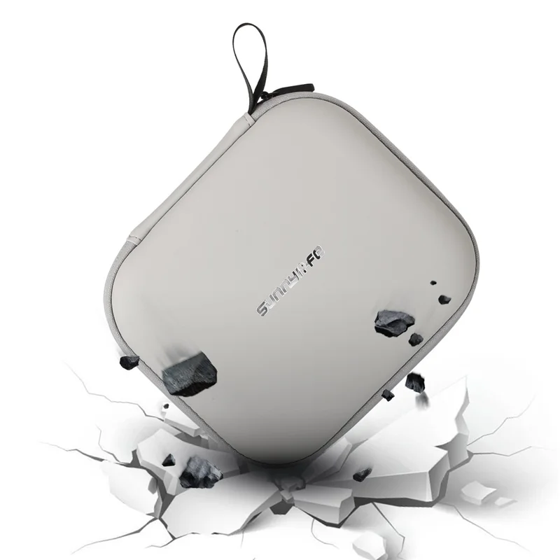 SUNNYLIFE ON-B0102 حقيبة حمل جلد مقاومة للماء من مادة EVA لجهاز DJI Osmo Nano - برتقالي