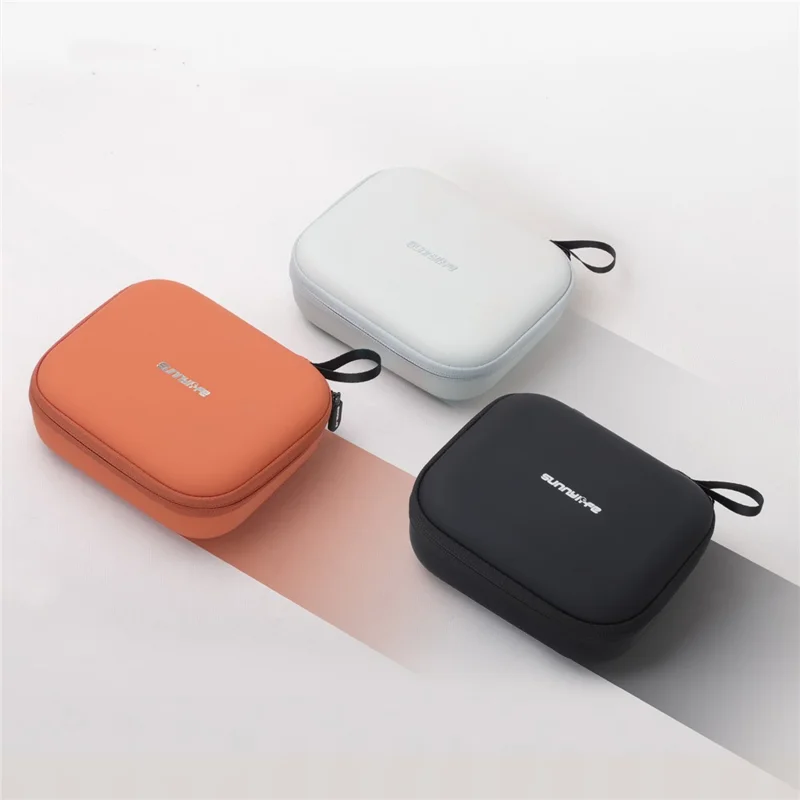 SUNNYLIFE ON-B0102 حقيبة حمل جلد مقاومة للماء من مادة EVA لجهاز DJI Osmo Nano - برتقالي