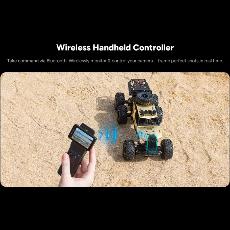 SJCAM C400 1,3 Zoll Vorder- + 2,29 Zoll Rückbildschirm Sportaktionskamera 4K 30FPS Handliche Taschenkamkorder