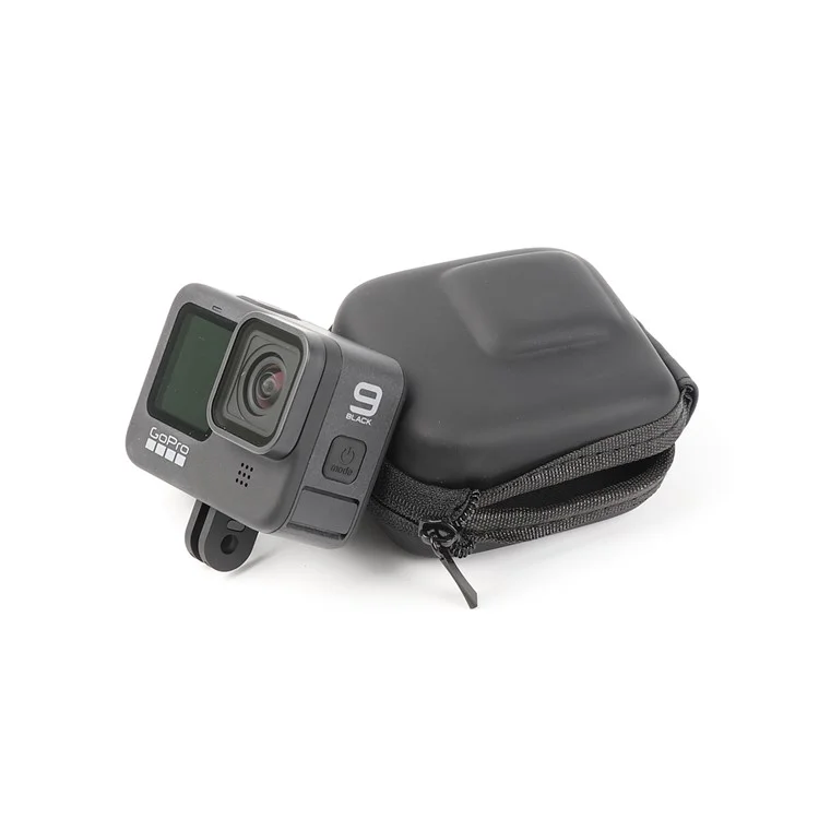 TELESIN AT1105 Half-open Zipper Storage Box Mini EVA Action Camera Container for GoPro Hero9 Black Camera Accessories