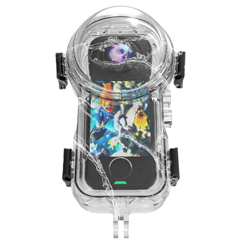 For Insta360 X4 Air 50m Waterproof Camera Case Invisible Underwater PC Housing Cover