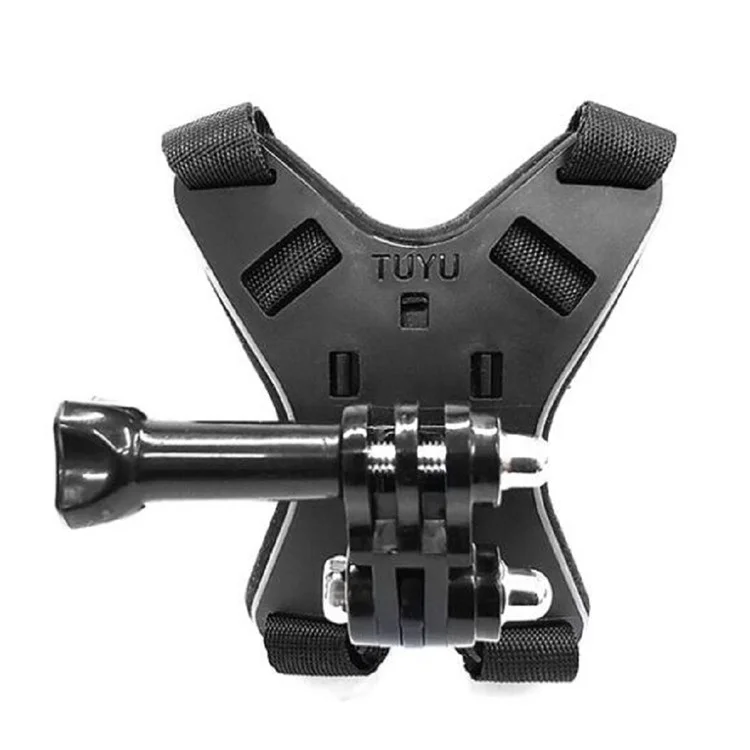 Motocicleta Capacete Chin Stand Mount Suport Para GoPro Hero9 Black At1108 - Preto