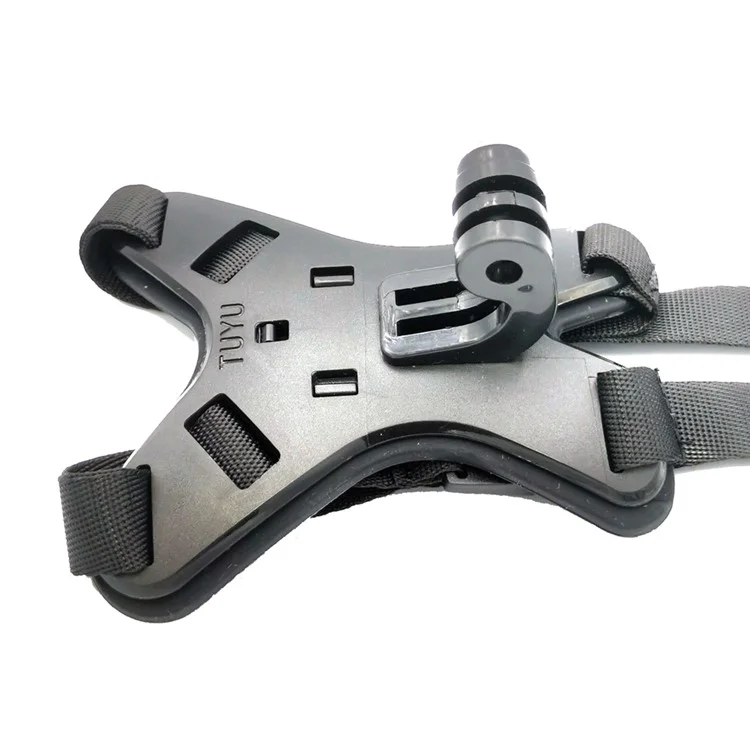 Motocicleta Capacete Chin Stand Mount Suport Para GoPro Hero9 Black At1108 - Preto
