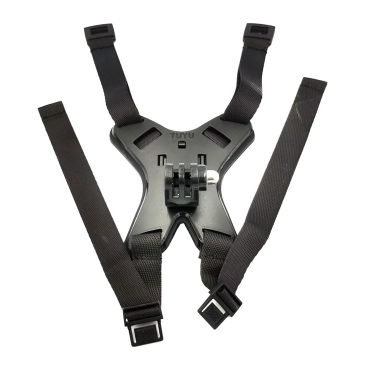 Motocicleta Capacete Chin Stand Mount Suport Para GoPro Hero9 Black At1108 - Preto