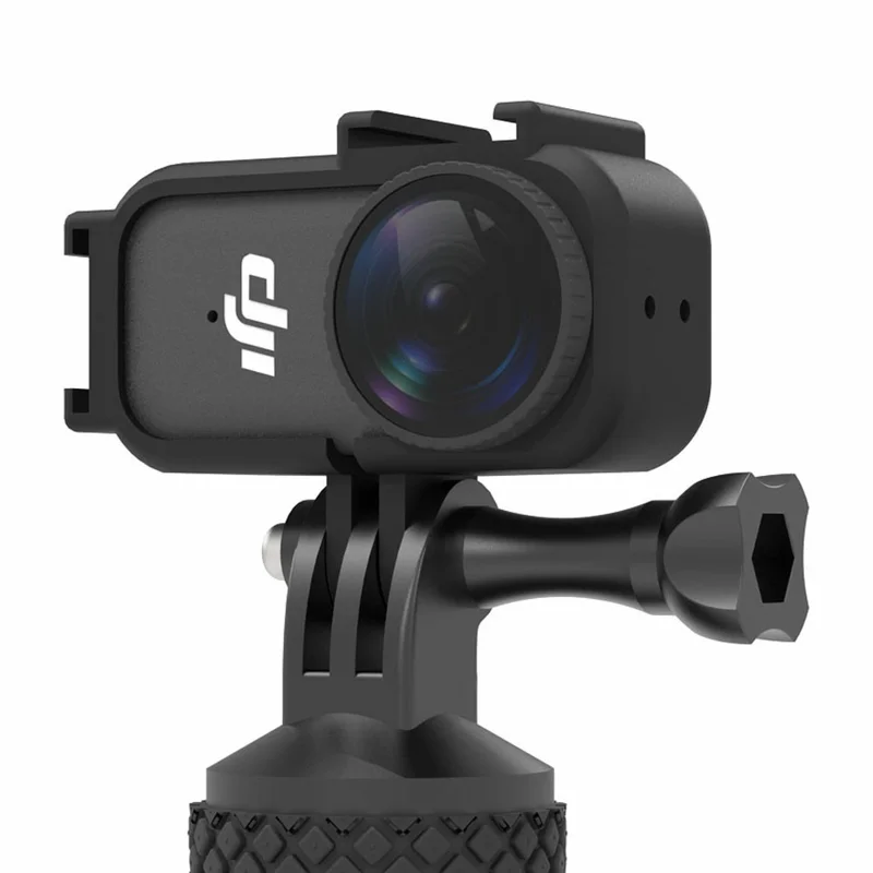 قطعتان / طقم من أطواق تصوير أفقية ورأسية لهاتف DJI Osmo Nano مع إطار حماية وإمكانية تثبيت بمحول 1/4 بوصة