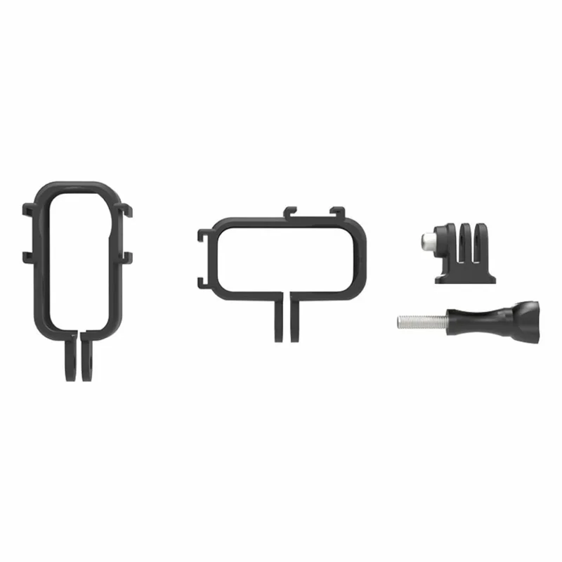 قطعتان / طقم من أطواق تصوير أفقية ورأسية لهاتف DJI Osmo Nano مع إطار حماية وإمكانية تثبيت بمحول 1/4 بوصة