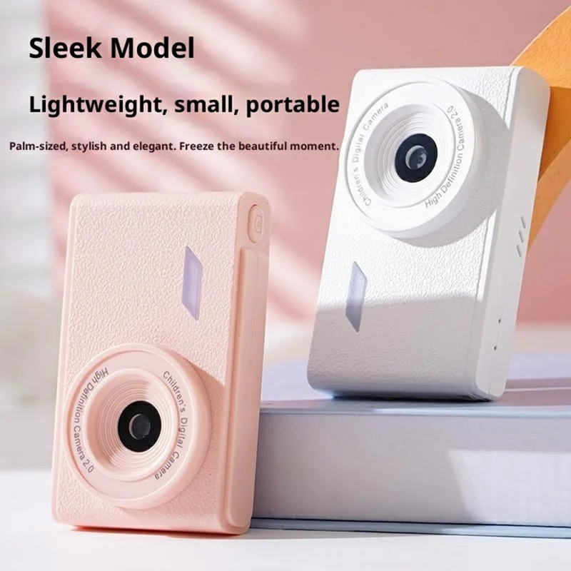 Z008 96MP 1080P CCD Retro Digitale Camera 8X Digitaal Zoom Mini Camera AF Autofocus - Wit