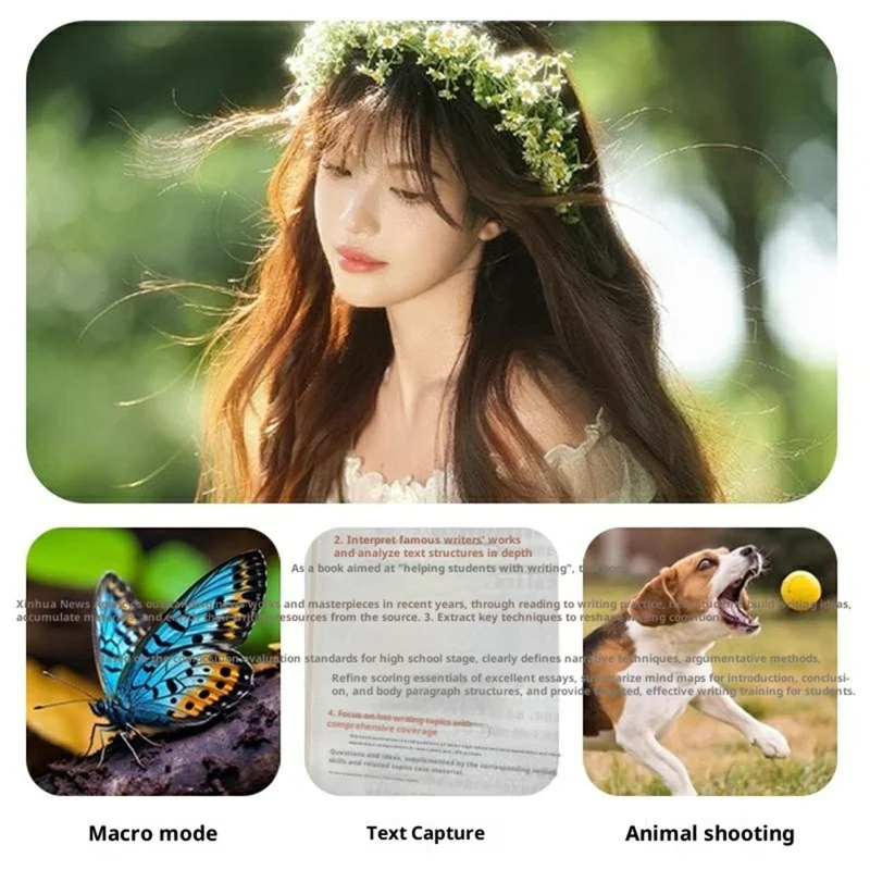 Z008 96MP 1080P CCD Retro Digitale Camera 8X Digitaal Zoom Mini Camera AF Autofocus - Wit