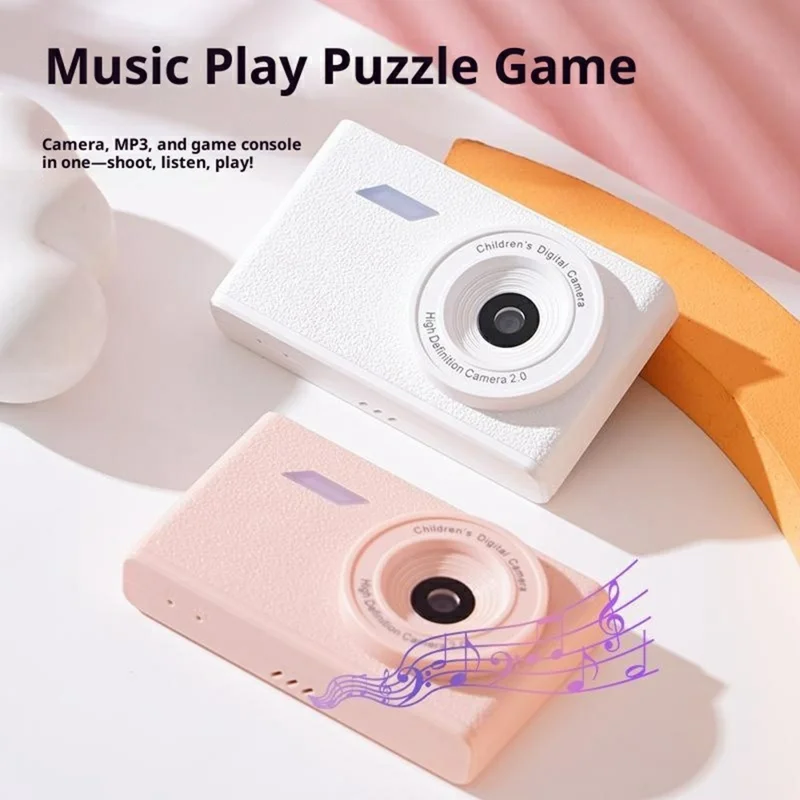 Z008 96MP 1080P CCD Retro Digitale Camera 8X Digitaal Zoom Mini Camera AF Autofocus - Wit