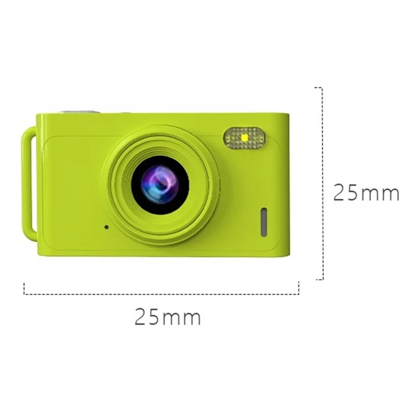 X5 Mini Digitalkamera 1,47 tum Display CMOS HD-kamera med 180° vikbar selfieskärm