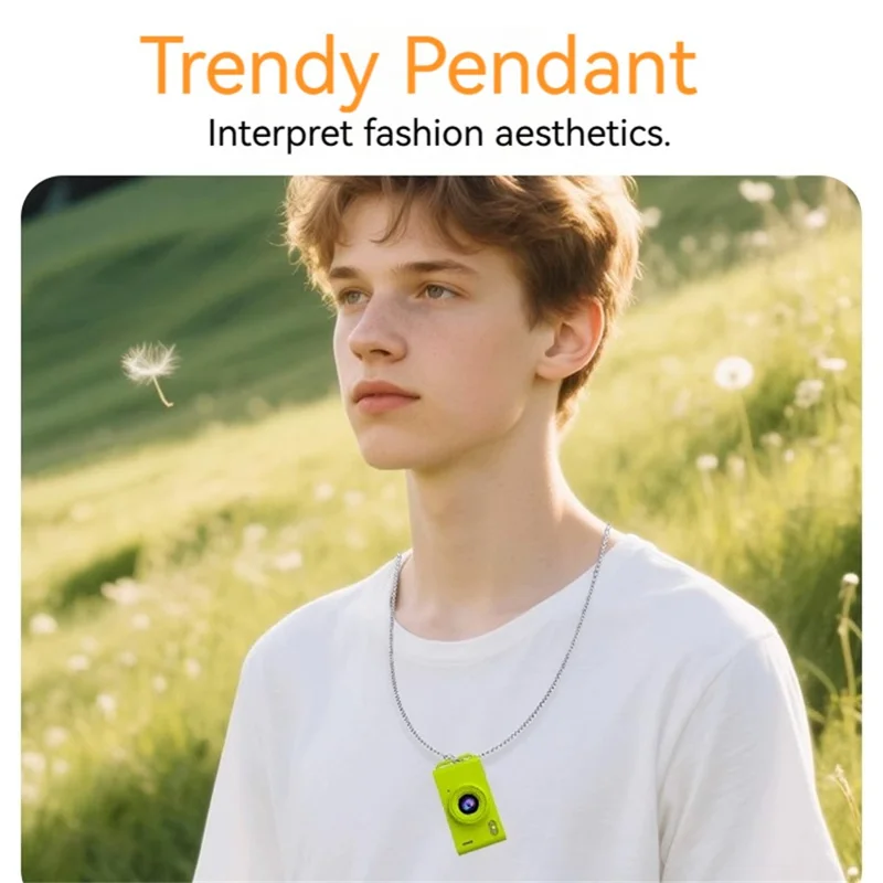 X5 Mini Digitalkamera 1,47 tum Display CMOS HD-kamera med 180° vikbar selfieskärm