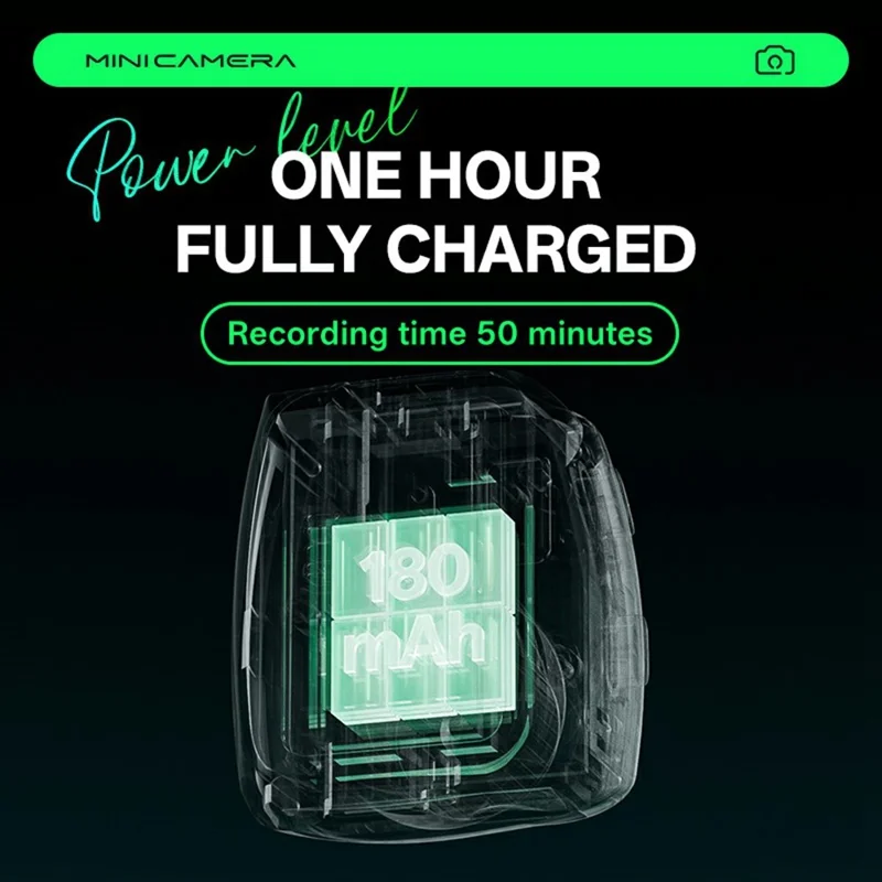 Cámara Mini S153 con Lente Telescópico, Cámara Digital Retro CCD con Pantalla IPS de 0.96 Pulgadas, con Llavero y Cordón Metálico - Blanco