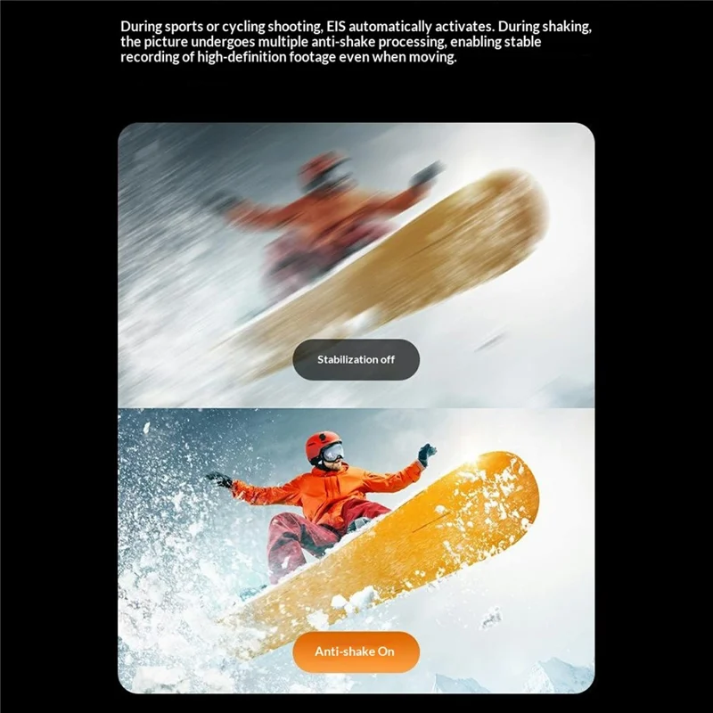 A200 4K Actionkamera 130° Weitwinkel WiFi Motorradfahrtaufzeichnung mit Nachtsicht