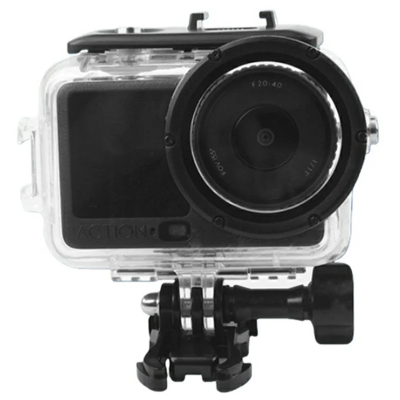 Wodoodporna obudowa do DJI Osmo Action 6, 60 m, obudowa ochronna na aparat akcji z HD szybą z hartowanego szkła
