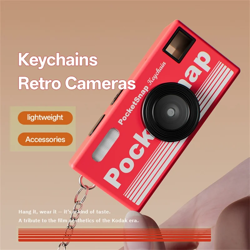 G2 Thumb Camera Backpack Pendant 1080P HD Portable Mini Camera for Students - Red