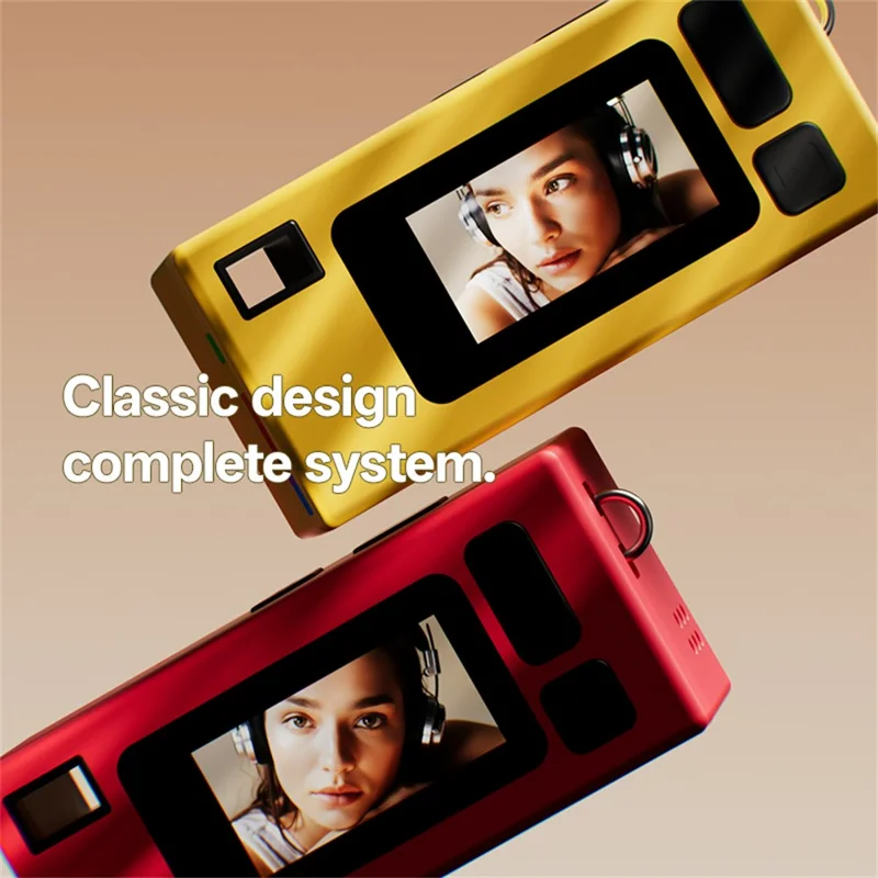 G2 Thumb Camera Backpack Pendant 1080P HD Portable Mini Camera for Students - Red