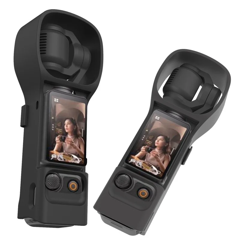 Schutzhülle für DJI Osmo Pocket 3, stoßfest, kratzfest, harte PC-Kamerahülle - Schwarz