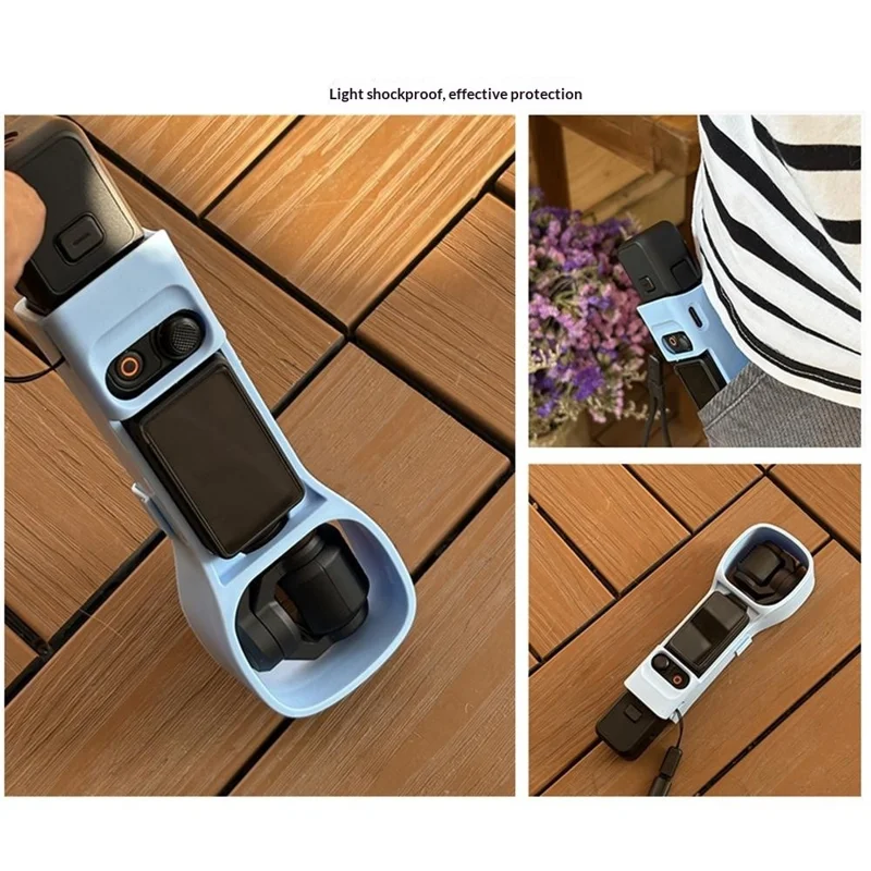 Schutzhülle für DJI Osmo Pocket 3, stoßfest, kratzfest, harte PC-Kamerahülle - Schwarz