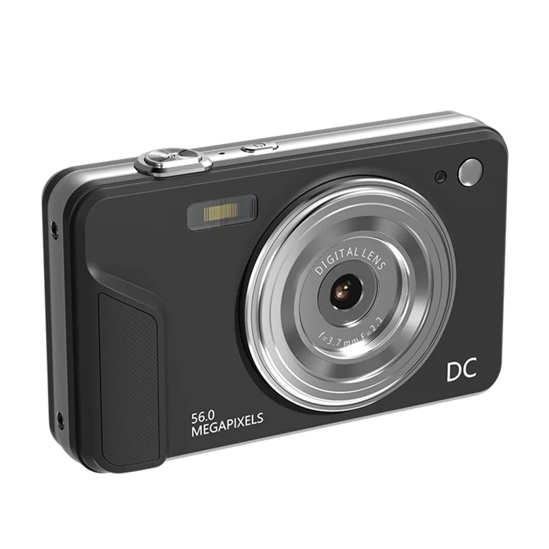 C16 Digital Camera 2.8 inch HD Screen Mini Camera with 16X Zoom  /  1080P Video for Student (No TF Card) - Black