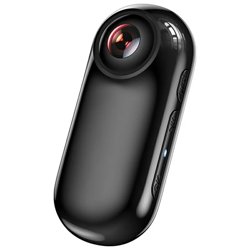 M25 Thumb Sports Camera Pet Collar Recorder 4K HD Action Camera Wide Angle No Memory Card - Black